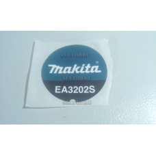 Самокл.карт.этикетка EA3202S makita 800J98-5 (800J98-5)